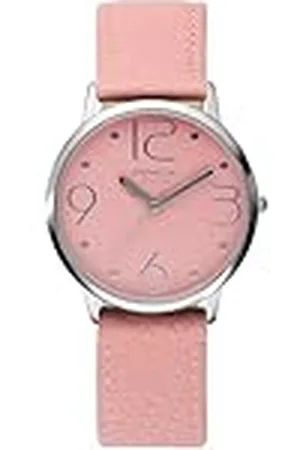 ORPHELIA Mode Vrouwen Analoge Horloge Oblivious met Lederen Band, , riem