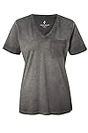 Skechers Vrouwen Diamond Wash Hatha Vneck Pocket T-shirt T-shirt, , XS