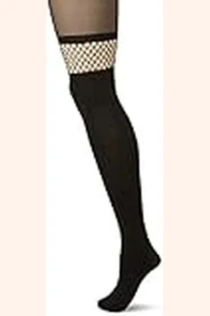 Hudson Dames NET Miracle SH panty, 85 DEN, , 42/44, , 42