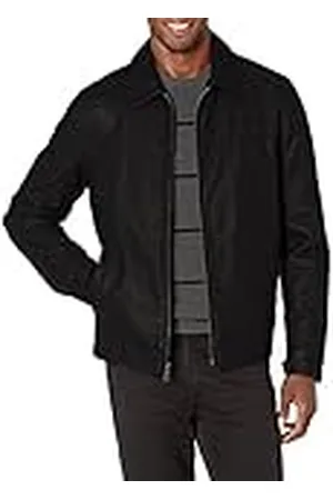 Tommy Hilfiger Klassieke kunstleren jas voor heren, , S
