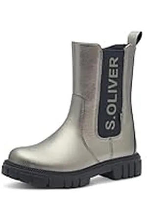 QS by s.Oliver Kinder Chelsea 5-45400-43 enkellaars, tin, 2 UK, , 34 EU