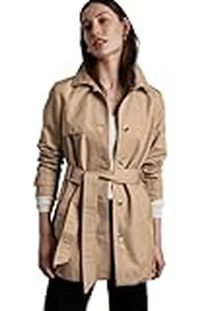 Street one Trenchcoat voor dames, Beige woestijn., 40