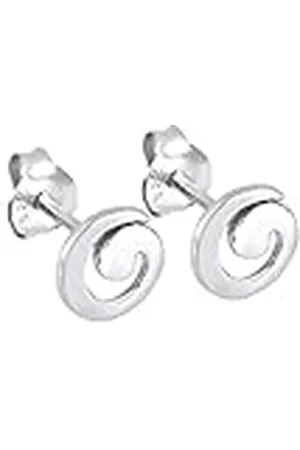 Elli Oorbellen Dames Stud Oorbellen Spiraal Geo Basis Speels in 925 Sterling