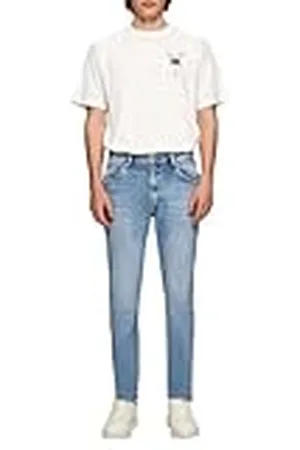 LTB Jeans Heren Hollywood 300 - Straight Mid Rise Basic-5-Pocket Light Wash Blue van katoenmix - maat W36L30, , 36W / 30L