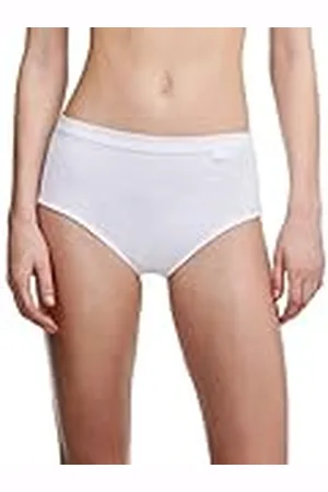Chantelle Dames katoen comfort hoge taille slip, Wit, S
