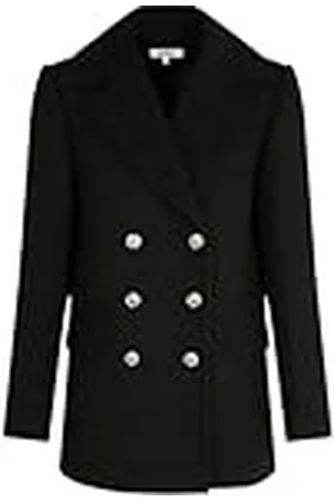 Morgan Dames Midlange jas met wol Maat 36, , 34