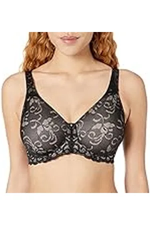 Maidenform Minimizer-minimizer-beha minimizer voor dames, Zwart/Champagne Shimmer, 75D