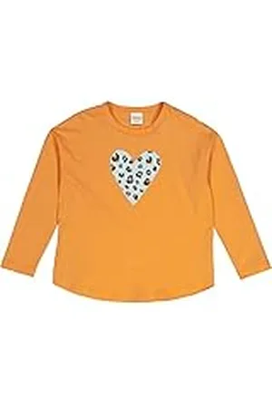 Green Cotton Meisjes Leo Big L/S T T-shirt, , 116 cm
