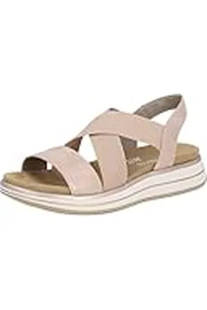 Remonte Dames D1J50 sandalen, roze/metallic / 31, 37 EU, , 37 EU