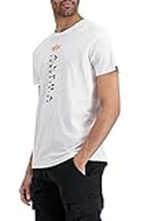 Alpha Industries R Shirt met opdruk voor heren White