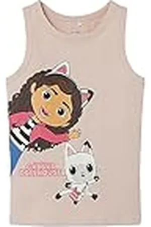 NAME IT Nmfnemaja Gabby Tanktop Noos Vde onderhemd voor meisjes, , 92 cm