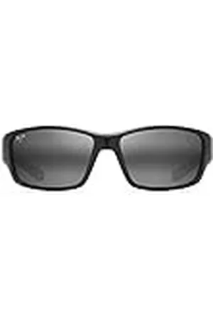 Maui Jim Unisex zonnebril, grijs lokale kine shiny bla, L, , L
