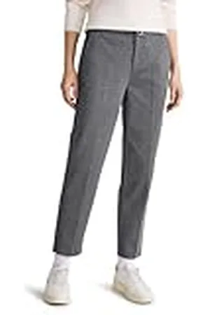 Street one Dames chino Jaquard Mw Pants, , 36W x 28L