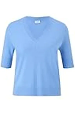 QS by s.Oliver Pullover met gatenpatroon, korte mouwen, , 38
