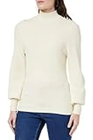 ONLY ONLLESLY L/S ballon EX KNT trui sweater, whitecap grijs, XL