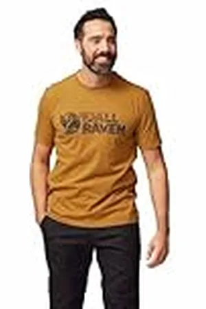 Fjällräven 12600219-166 Lush Logo T-Shirt M T-shirt heren Acorn maat XXL, , XXL