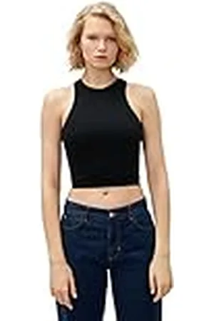 Koton Dames Crop Seamless Tanktop Holder Neck, , L