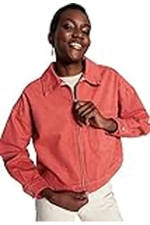 Trendyol Dames reverskraag effen oversized jas, Dusty Rose, XS, , XS