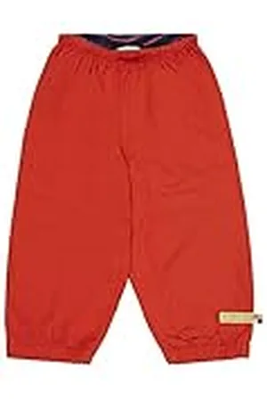 loud + proud Uniseks kinderwaterafstotend, GOTS gecertificeerde broek, Cinnamon, 62/68