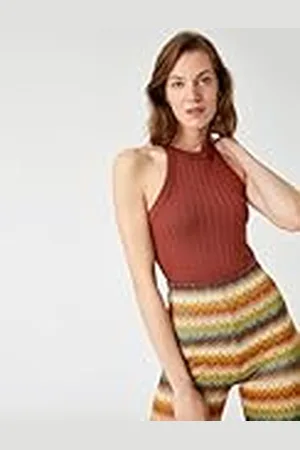 Koton Gebreide tanktop voor dames, ribboord, , S