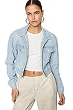 Trendyol Dames Overhemd kraag effen normale jas jas, , XS, , XS
