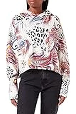 Roberto Cavalli Sweatshirt, 102S White Smoke, XS voor dames