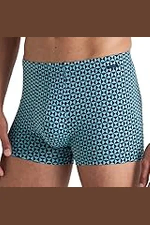 Calida Grafic Cotton boxershorts voor heren, van 100% supima-katoen, met stof beklede elastische tailleband, , 58-60