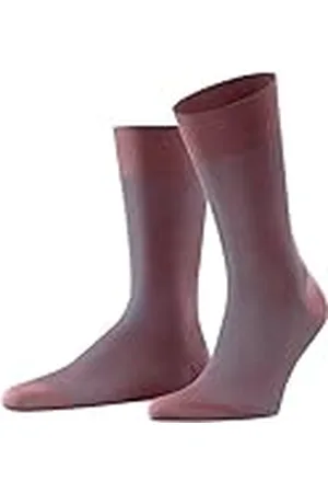 Falke Heren Sokken Fine Shadow M So katoen gedessineerd 1 paar, , 43-44