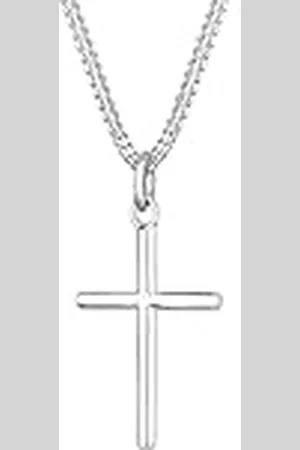 Elli Halsketting Dames Kruis Hanger Basis in 925 Sterling