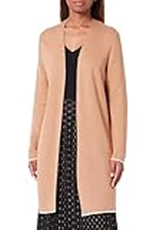 QS by s.Oliver Brown 38 Lange cardigan voor dames, , 38
