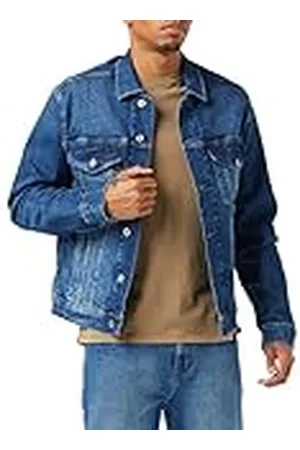 Pepe Jeans Pinner Jeansjack voor heren, blauw (denim-hp2), M