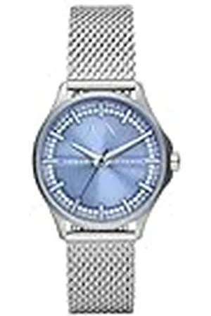 Armani Exchange Watch For Women, Quartz Movement and 36mm Case Size with Stainless steel, Leather or Silicone strap, , 36MM