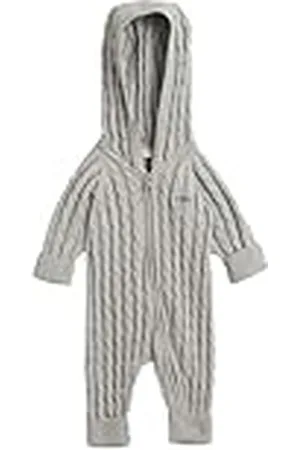 GANT Uniseks Baby Cotton Cable Shield One Piece Pullover, , 80