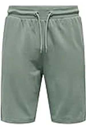Only & Sons Onsneil Sweat Noos Shorts voor heren, Castor Gray, XS
