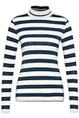 Bugatti T-shirt voor dames met lange mouwen, , XXL