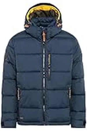 Camel Active Basic gewatteerde winterjas voor heren, , 33