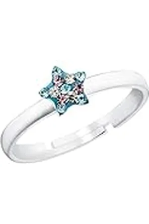 Prinzessin Lillifee Ring 925 sterling zilver meisjes kinderringen, met Preciosa, veelkleurig, , geleverd in sieradengeschenkdoos, 2034004