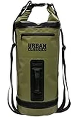 Urban classics Uniseks rugzak, multifunctionele tas, waterafstotend, grote zak met ritssluiting, 2 mesh zakken aan de voorkant, met 2 canvas riemen en handgreep, in 3 kleuren, 3 liter, , One Size