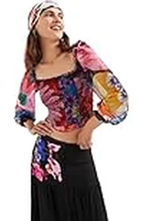 Desigual Dames Ts_lila T-shirt, , L