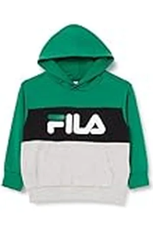 Fila Bagana Hoody voor kinderen, uniseks, lichtgrijs Melange, 86-92