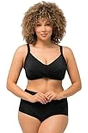 Ulla Popken Dames bikini Tina, effen bikini, , 42