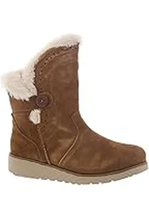 Skechers Dames Keepsakes Wedge Cozy Peak halfhoge laarzen, Lichtbruin., 39 EU