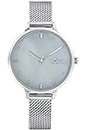 QS by s.Oliver Polshorloge Dames Quartz Analoog, Met Roestvrijstalen Armband, , 3 Bar Waterbestendig, Wordt Geleverd In Geschenkverpakking, 2033510