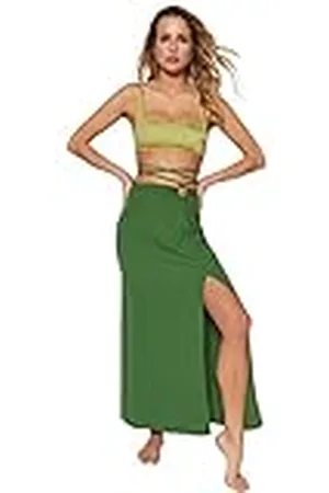 Trendyol Dames Midi A-lijn Regular Fit geweven rok, , 36