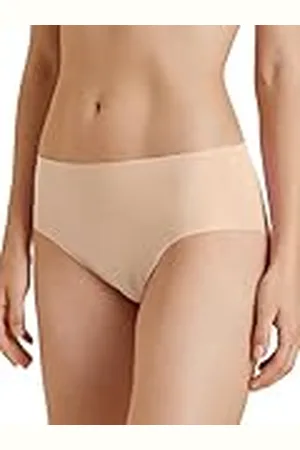 Calida Natural Skin Seamless-midi-slip voor dames, naadloos, temperatuurregulerend en sneldrogend, , 44-46