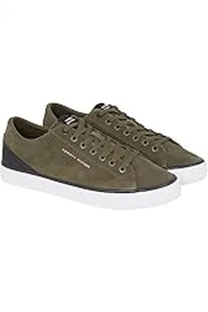 Tommy Hilfiger Heren Th Hi Vulc Core Low Suede Fm0fm04817 Vulcanized Sneaker, , 44 EU