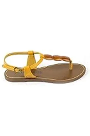 Chattawak Dames 13RUSTATANGERINE41 platte sandalen, , 41 EU smal, , 41 EU Étroit