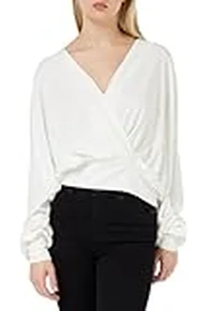 Minus Gasia Modal Wrap Blouse voor dames, , XXL