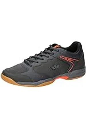 LICO Speed Indoor sportschoenen voor heren, antraciet/oranje, 36 EU, , 36 EU