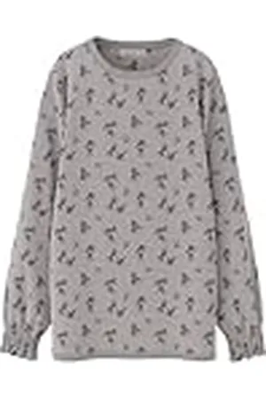 NAME IT Nkfwuppo Wool/Co Ls Top Shirt met lange mouwen voor meisjes, , 146/152 cm